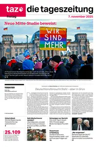 taz die tageszeitung - 07 November 2025