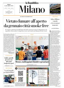 la Repubblica Milano - 14 Dicembre 2024