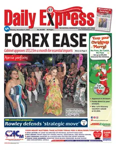 Trinidad & Tobago Daily Express - 4 November 2024