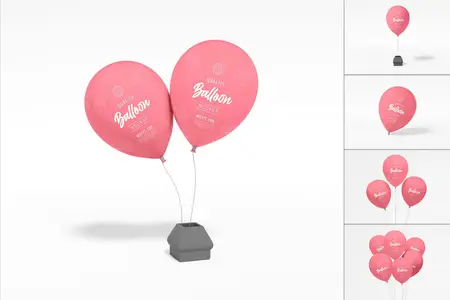 EE - Floating Balloon Mockup Set FBT8MW8