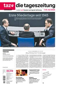 taz die tageszeitung  - 07 Mai 2025
