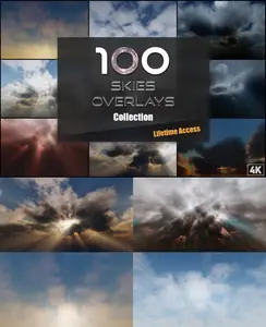 Eldamar Studio - 100 Skies Pack for Photoshop