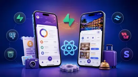React Native & Expo Bootcamp : Build 2 Real-world Projects