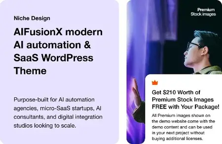 AI FusionX v4 - AI Agency Tech & SaaS WordPress Theme