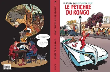 Une Aventure De Spirou Et Fantasio - Tome 7 - La Femme Léopard (Édition Bruxellois)