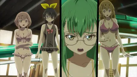 MOMENTARY LILY S01E06 Pool and Video and Summer Shanghai style Squid Yakisoba