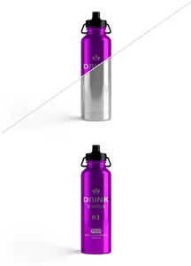 Stainless Steel Water Bottle Mockup for Branding 1703816126