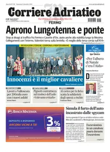 Corriere Adriatico Fermo - 8 Dicembre 2024