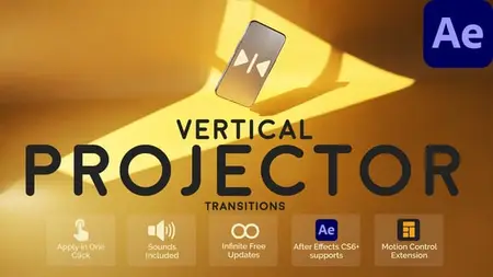 Vertical Projector Transitions for After Effects 57867249
