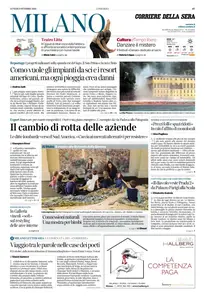 Corriere della Sera Milano - 6 Ottobre 2025