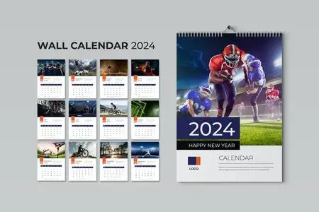 Wall Calendar 2024 BN7QH4H