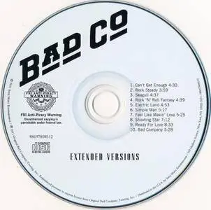 Bad Company - Extended Versions (2011)