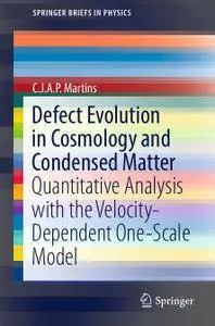 Defect Evolution in Cosmology and Condensed Matter: Quantitative Analysis with the Velocity-Dependent One-Scale Model