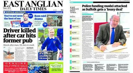 East Anglian Daily Times – September 11, 2018