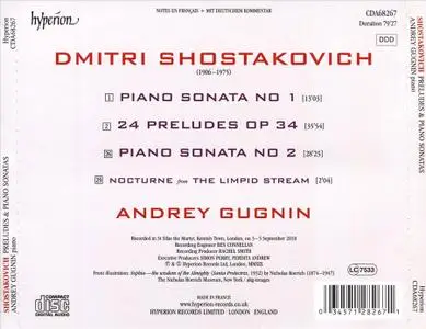 Andrey Gugnin - Shostakovich: 24 Preludes Op. 34; Piano Sonatas Nos. 1 & 2 (2019)