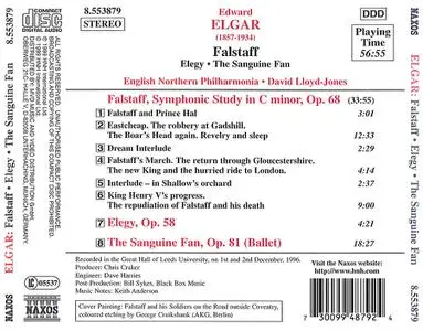 David Lloyd-Jones, English Northhern Philarmonia - Edward Elgar: Falstaff, Elegy, The Sanguine Fan (1999)