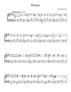 Pavane - Gabriel Faure (Piano Solo)