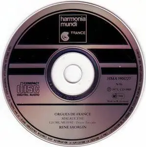 René Saorgin - Orgues de France & Malaucene (1989) {Harmonia Mundi} **[RE-UP]**