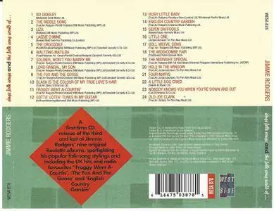 Jimmie Rodgers - Jimmie Rodgers Sings Folk Songs / The Folk Song World of Jimmie Rodgers (2001)
