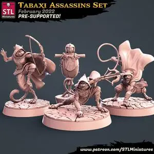 Tabaxi Assassins Set