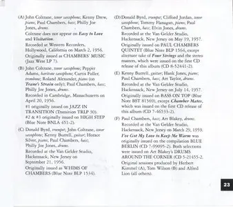 Paul Chambers - Mosaic Select 5 (1956-59) [3CD BoxSet] {2003 Mosaic Records} [re-up]
