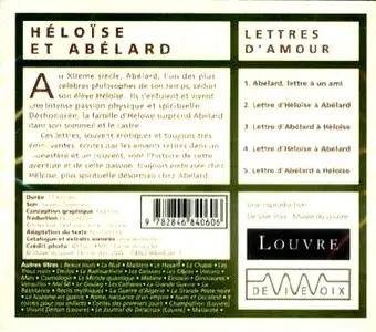 Rébecca Stella, Daniel Mesguich, "Héloïse et Abélard : lettres d'amour"