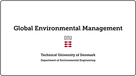 Coursera - Global Environmental Management (2016)