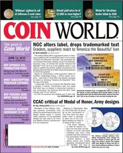 Coin World. June 14, 2010