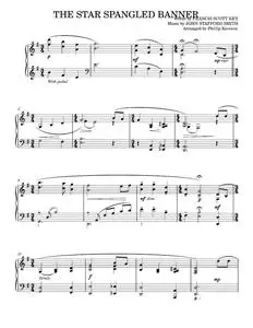 The Star Spangled Banner (arr. Phillip Keveren) - Francis Scott Key (Piano Solo)