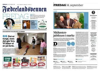 Fædrelandsvennen – 14. september 2018