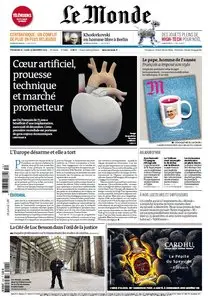Le Monde & Suppléments du Dimanche 22 et Lundi 23 Décembre 2013