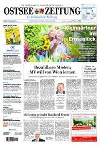 Ostsee Zeitung Greifswalder Zeitung - 14. September 2018