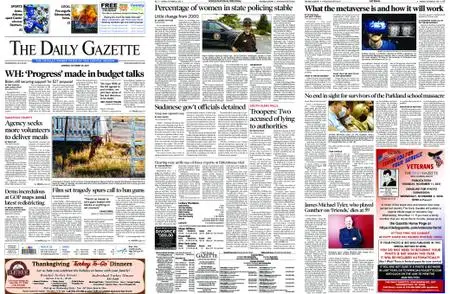 The Daily Gazette – October 25, 2021