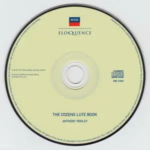 Anthony Rooley - The Cozens Lute Book (1975) {Decca Eloquence 480 2300 rel 2010}