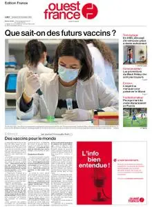 Ouest-France Édition France – 20 novembre 2020