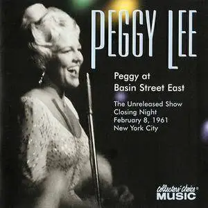 Peggy Lee - Peggy At Basin Street East (2002)