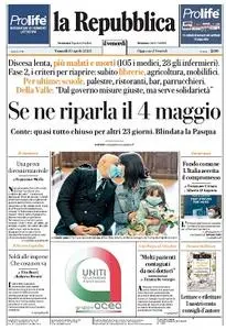 la Repubblica - 10 Aprile 2020