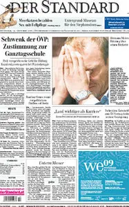 Der Standard vom 14 Oktober 2009