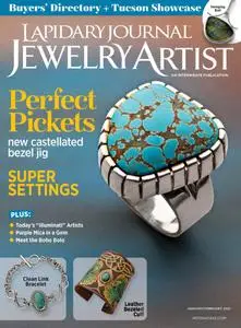 Lapidary Journal Jewelry Artist  - January 2021