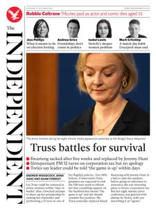 The Independent – 15 October 2022
