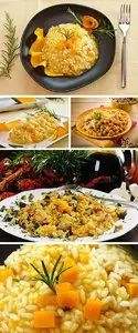 Stock Photo: Risotto with pumpkin