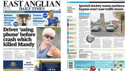 East Anglian Daily Times – September 11, 2019