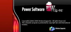 Power Software Wiper v5.0.1.3 Portable
