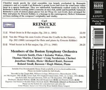Members of the Boston Symphony Orchestra - Reinecke: From the Cradle to the Grave, Wind Octet, Wind Sextet (2008)