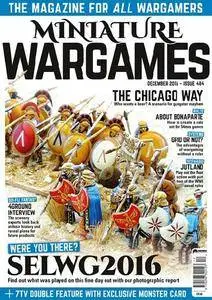 Miniature Wargames - December 2016