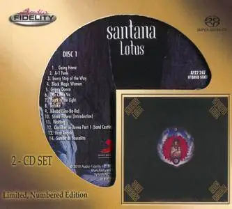 Santana - Lotus (1974) [Audio Fidelity 2016] PS3 ISO + DSD64 + Hi-Res FLAC