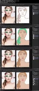 Tutsplus - Digital Portrait Painting in Adobe Photoshop