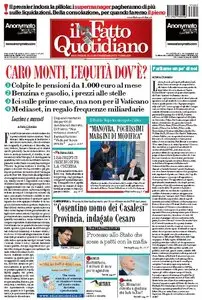 Il Fatto Quotidiano (07-12-11)
