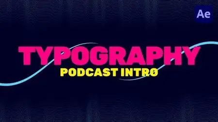 Podcast Typography Intro 39251002