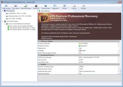 UFS Explorer Professional Recovery 5.18.5 Multilingual